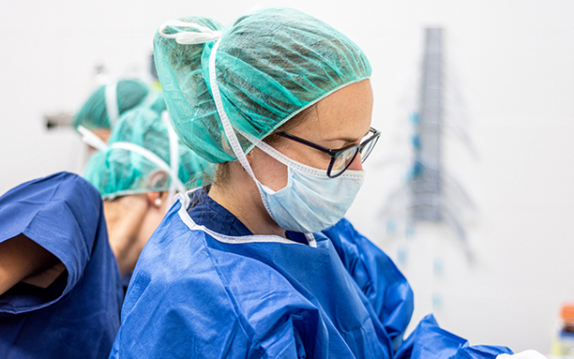 Frontline healthcare workers are advised to wear surgical masks to protect against viruses in droplets, and respirator masks to guard against airborne viruses. Photo: Shutterstock