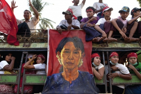 Myanmar,  Aung San Suu Kyi