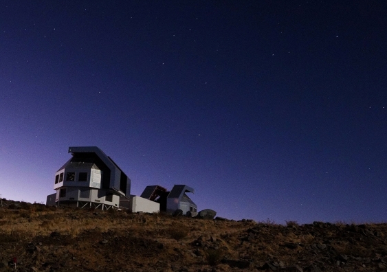 Las Campanas Observatory at dusk