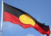 Aboriginal flag inside