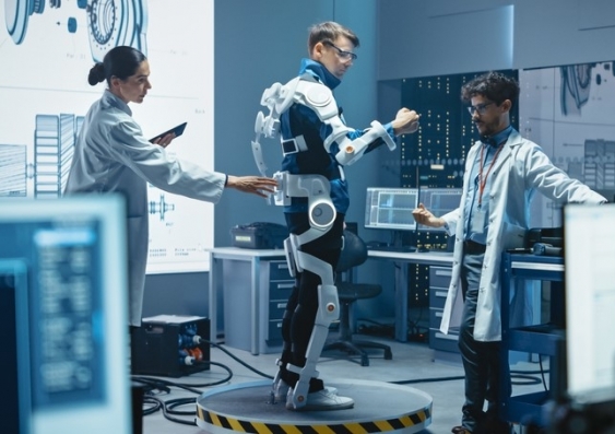 Bionics exoskeleton