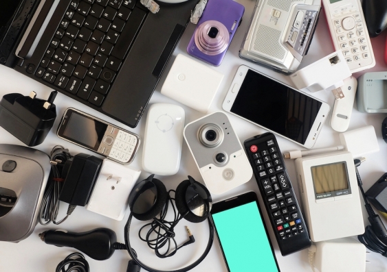 digital devices on a table