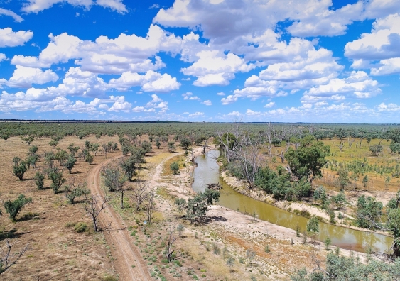 Part of the Murray-Darling Basin