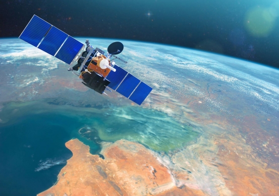 Space communication satellite