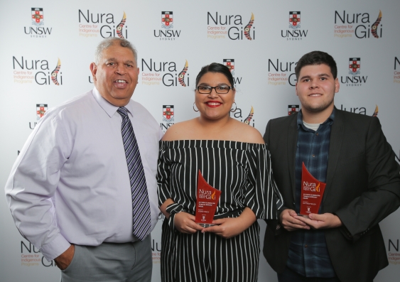 rising_star_award_winners_-_jasmine_tomich_and_matthew_taylor_with_nura_gili_student_services_manager_michael_peachey.jpg