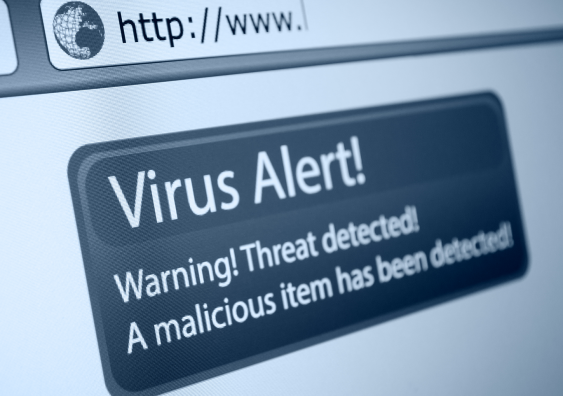 Virus detected on computer