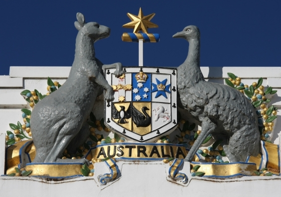 australia coat of arms