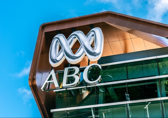 ABC logo on side of building