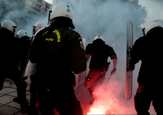 Greek austerity protests 2011 