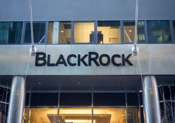 The headquarters of Blackrock investment management firm