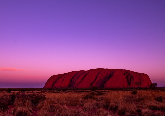 Uluru at sunset 2019 