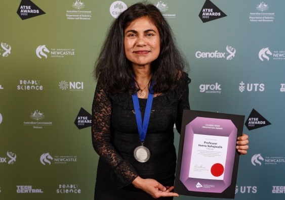 Veena Sahajwalla Clunies Research Award Winner