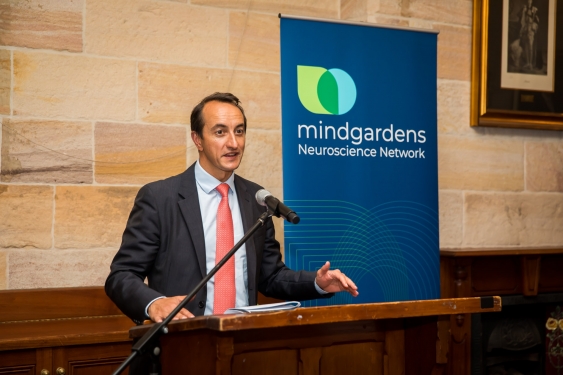 Member for Wentworth, Mr Dave Sharma MP, Mindgardens launch
