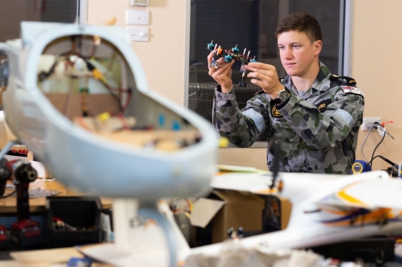 Australian Defence Force Academy trainee