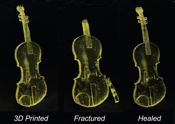 3D printed violin