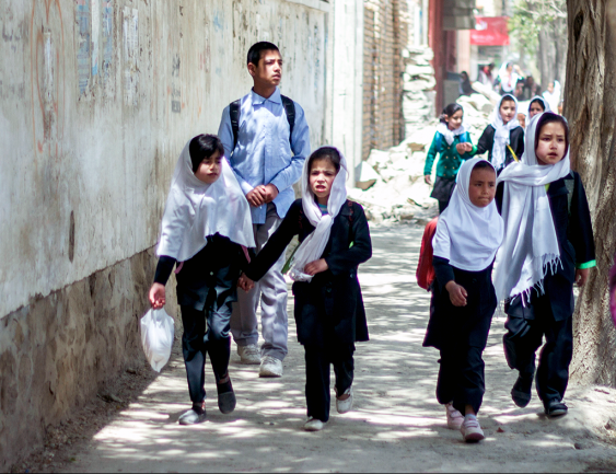 Afghan children school