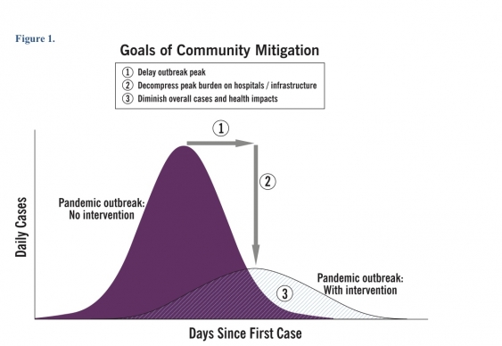 Goals of community mitigation. CDC, 2007.