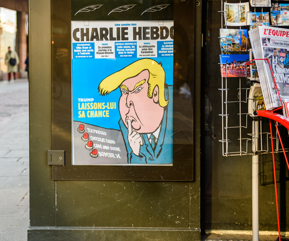 French satirical magazine Charlie Hebdo