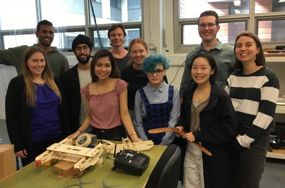 UNSW students and staff involved in the First Inventors project