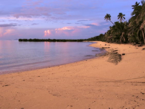 Beach near Lautoka, Fiji 