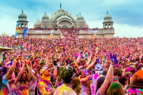 Holi festival in Rajasthan