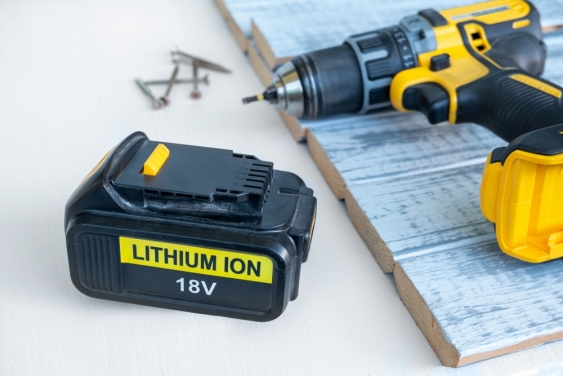 Lithium ion powered work tool