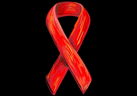 The red ribbon is the universal symbol of awareness and support for those living with HIV (iStock).