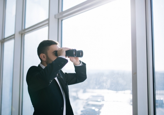On the lookout for business confidence. Photo: Shutterstock