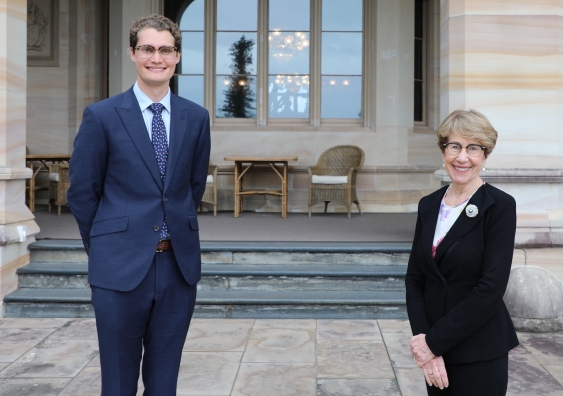 The Governor of NSW, Margaret Beazley, announced Ben Jones the NSW Rhodes Scholar Elect for 2021.