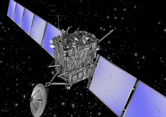 The Rosetta spacecraft. Image: ESA