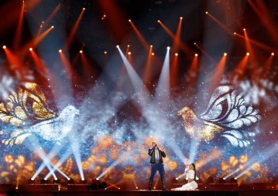 Hungary's 2017 Eurovision entrant Joci Papai. Photo: Dmytro Larin/Shutterstock