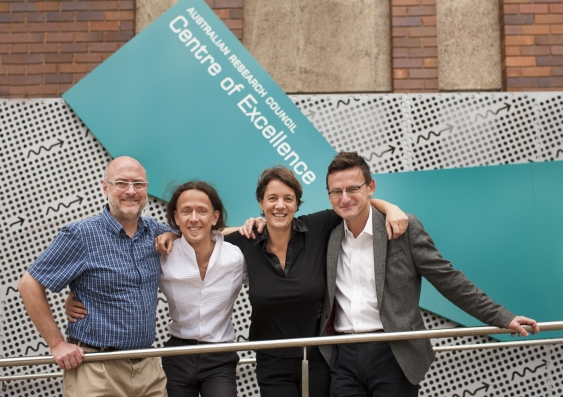 UNSW Professors Sven Rogge, Andrea Morello, Michelle Simmons and Andrew Dzurak from the ARC Centre for Quantum Computation and Communication Technology.