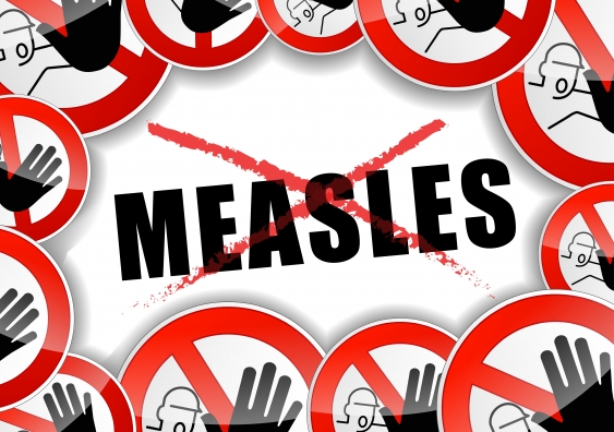 Last year 339 cases of measles were reported in Australia, the vast majority brought in by travellers from abroad. (iStock).
