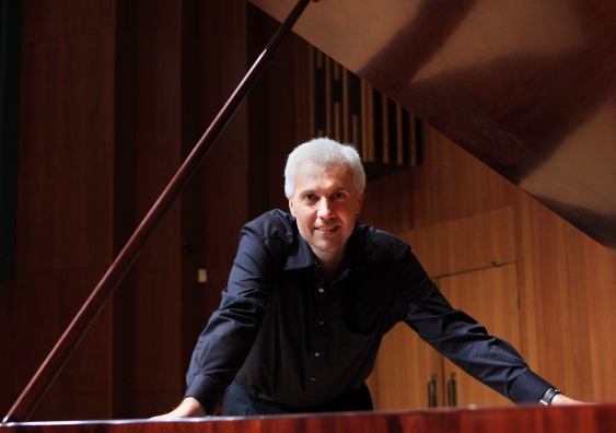 Composer and Professor of Music Andrew Schultz.