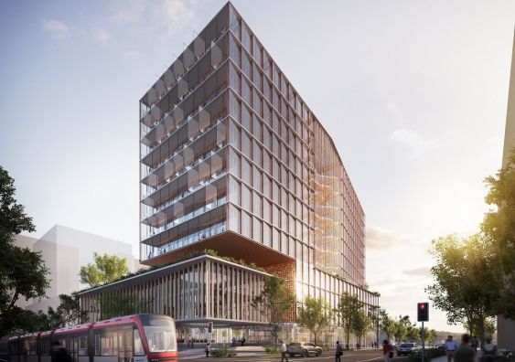 Artist's impression of the planned UNSW Health Translation Hub.