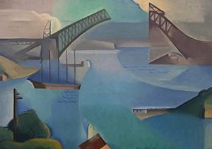 Dorrit Black’s The Bridge. Image credit: Art Gallery of NSW