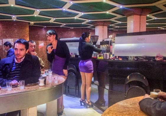 The café con piernas is a uniquely Chilean, mainly Santiagan, alcohol-free venue. Photo: Babak Fakhamzadeh/flickr