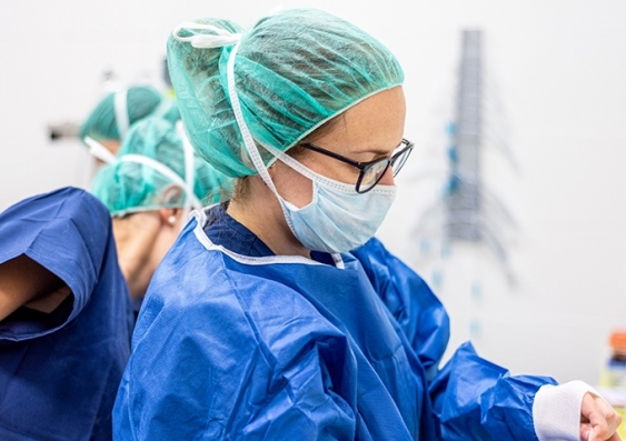 Frontline healthcare workers are advised to wear surgical masks to protect against viruses in droplets, and respirator masks to guard against airborne viruses. Photo: Shutterstock