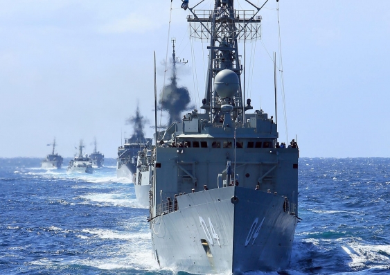 HMAS Sydney. Image credit: Commonwealth of Australia.