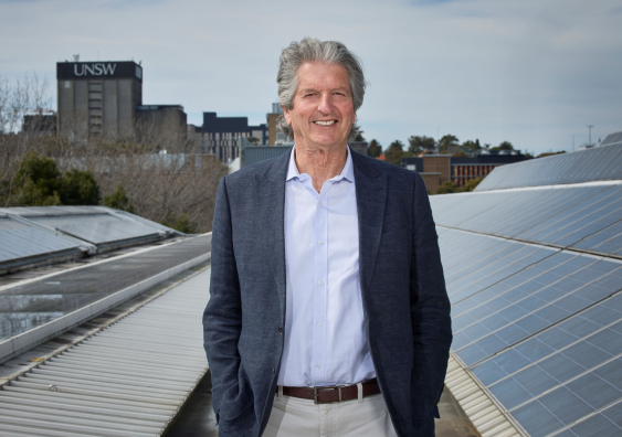 Winning the 2023 VinFuture Grand Prize has capped off a stellar year for Scientia Professor Martin Green, during which he also won the Leigh Ann Conn Prize for Renewable Energy and the Queen Elizabeth Prize for Engineering. Photo: UNSW/Richard Freeman