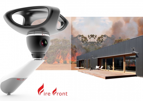 UNSW industrial design student Max Glanville's creation Fire Front is a finalist in the Hills Young Australian Design Awards.