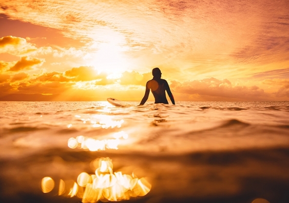 Surfers are in the water from dawn until dusk and are often the first on the scene to rescue swimmers in trouble. Photo: Shutterstock
