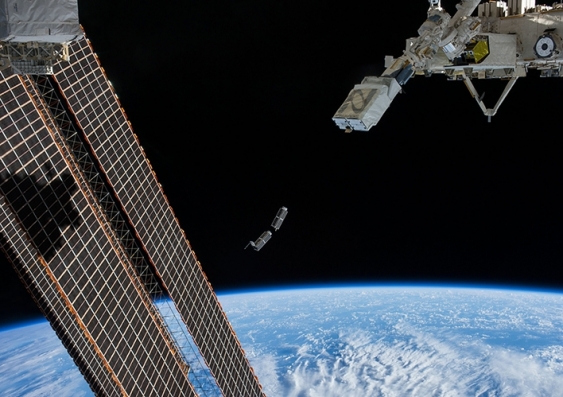 Since 1998, more than 3400 nanosatellite missions have been launched. Photo: NASA