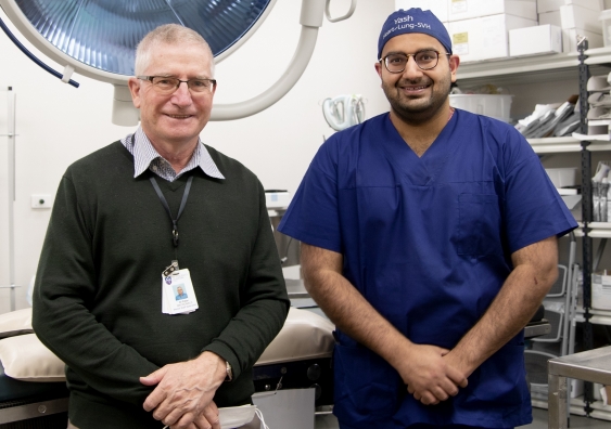 Professor Peter Macdonald and Dr Yashutosh Joshi pioneered the 'Heart in a Box' technology. Photo: Victor Chang Cardiac Research Institute
