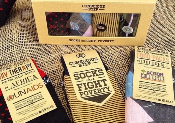 Socks for social good.