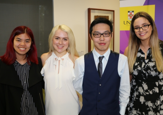Students Jessica Liang, Clare Cullen, Leon Louie and Jelena Ardalic built a clever app to help clients deal with fines.