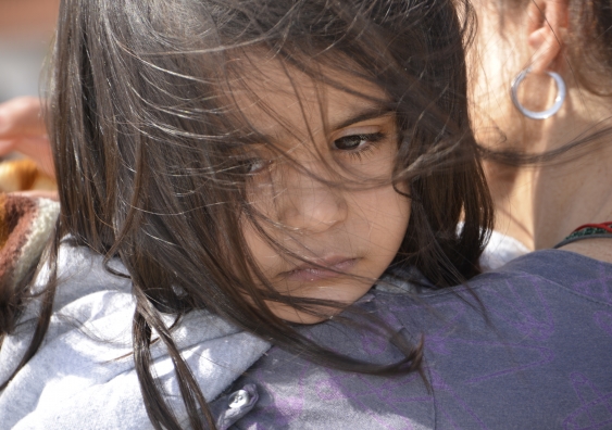 How do refugee children cope in the countries that accept them for resettlement?