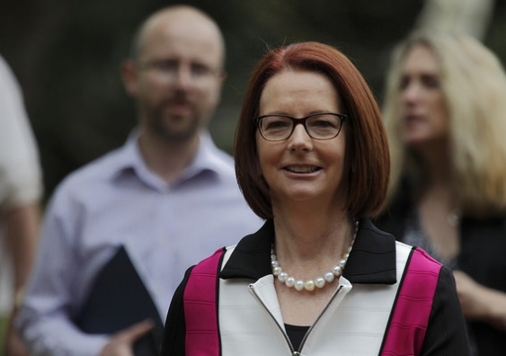 Research found that 58 per cent of articles about Julia Gillard becoming Prime Minister discussed her gender, with 44 per cent insinuating her femininity was not prime ministerial. Photo: Flickr/Ed Dunens