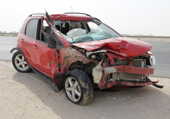 Car accidents accounted for the majority of the serious injuries sustained by almost one billion people worldwide in 2013 (Hani Arif/Flickr).