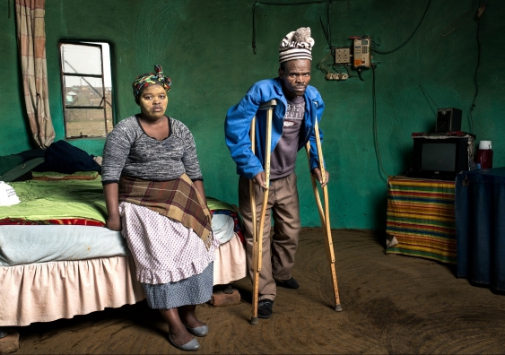 Patrick Sitwayi and Asive Bingwa, 2015. Photo: Thom Pierce